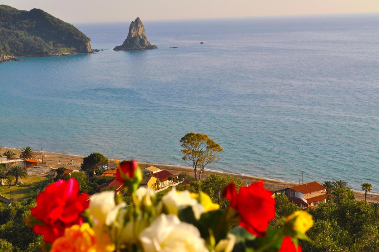 Holiday Apartments Maria With Pool - Agios Gordios Beach Exterior foto